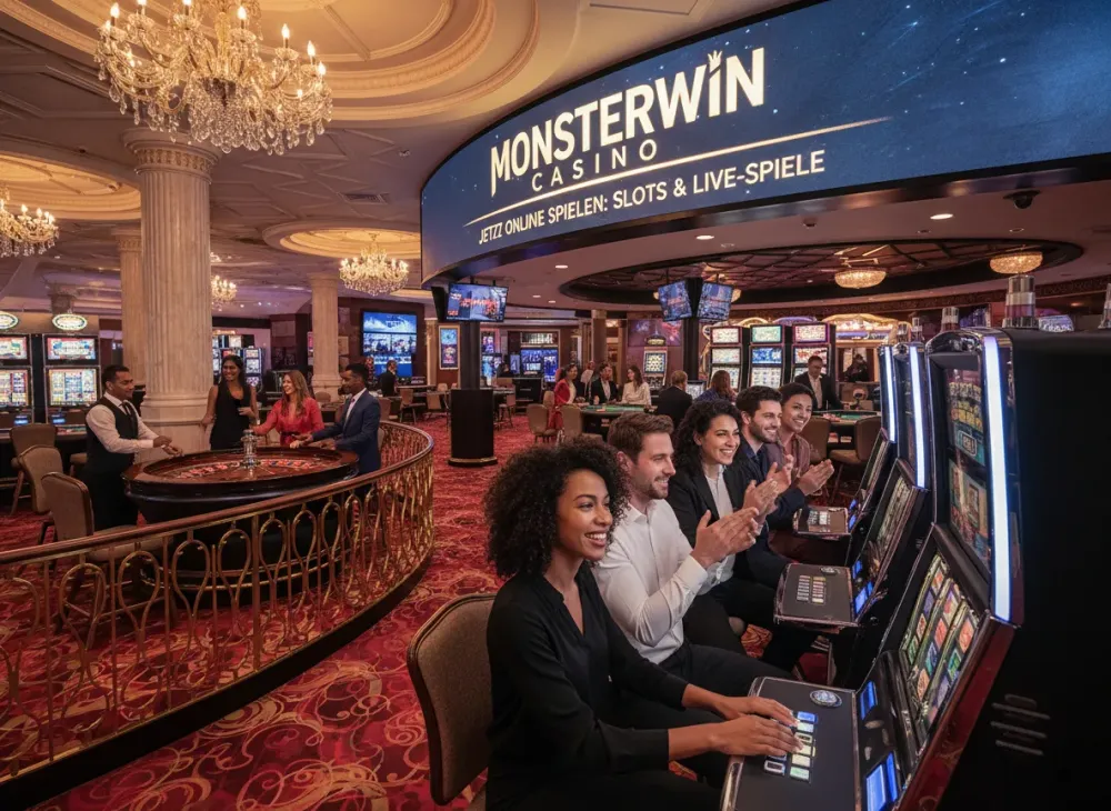 Monsterwin Casino – jetzt online spielen: Slots &amp; Live-Spiele
