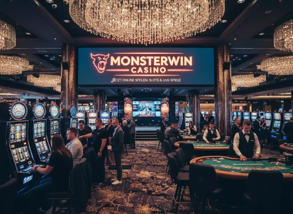 Monsterwin Casino – jetzt online spielen: Slots &amp; Live-Spiele